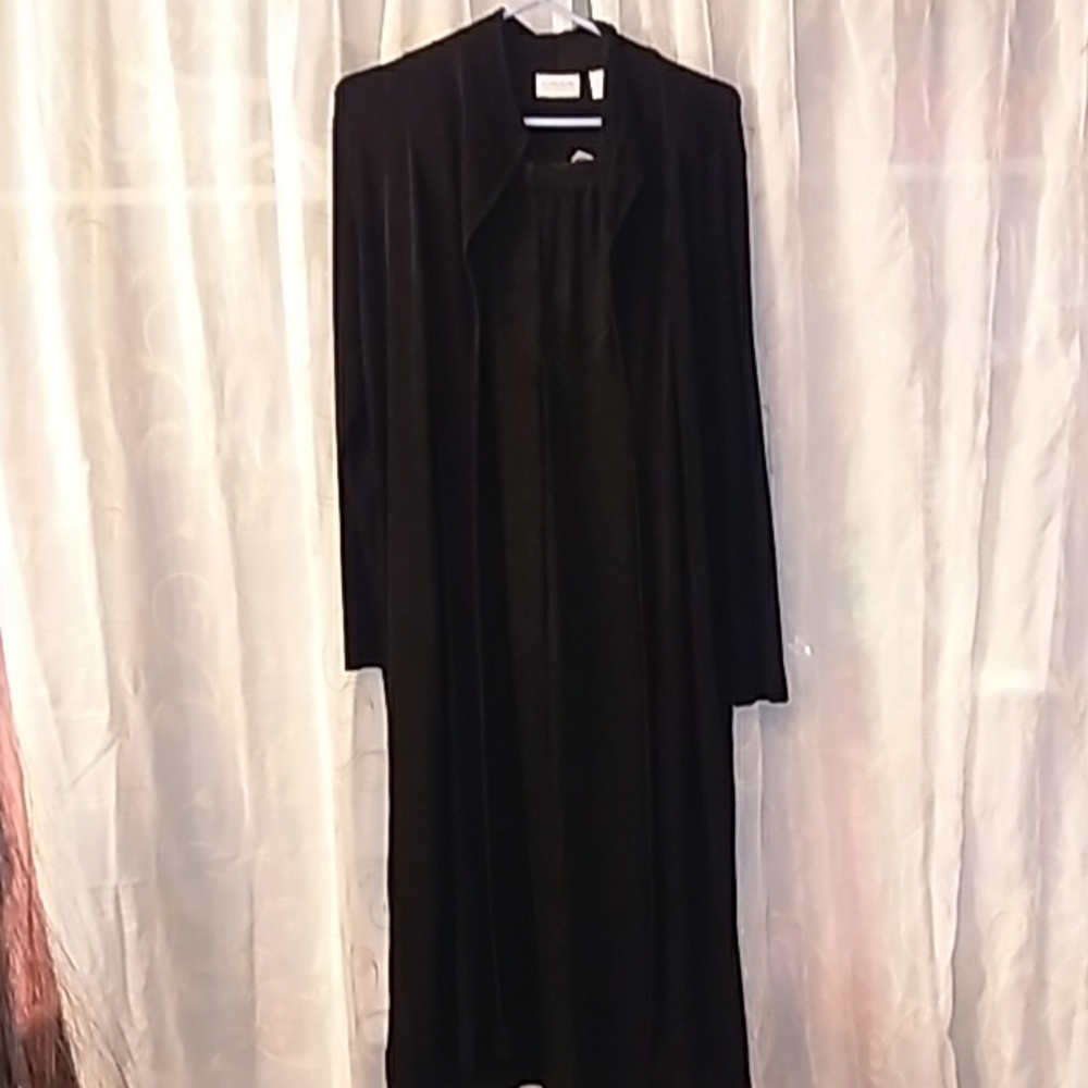 CHICO'S lounge wear palazzo pants and duster